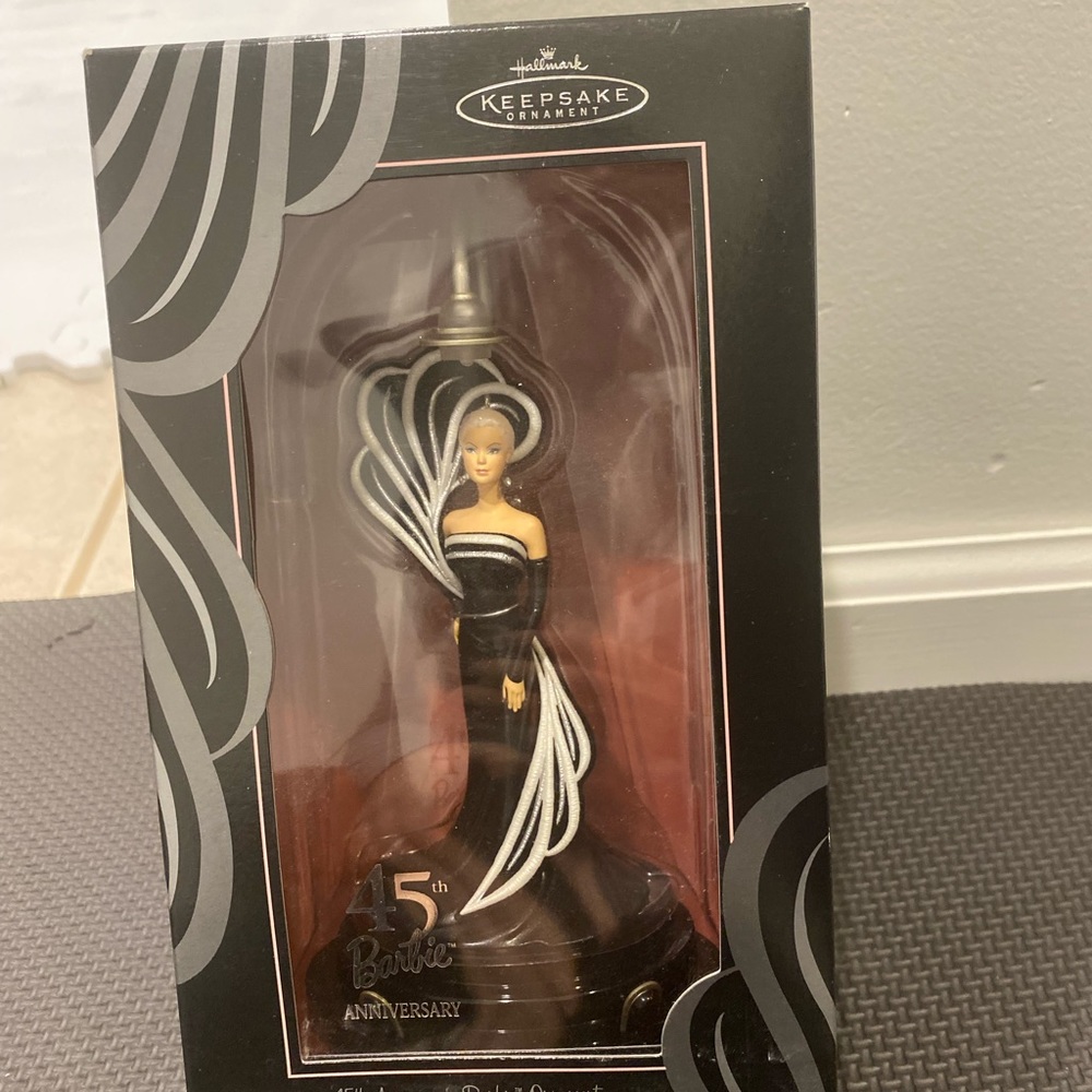 45th anniversary Barbie ornament